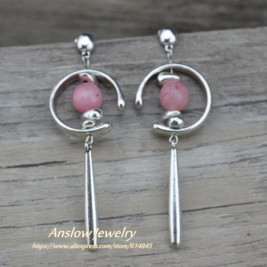 Anslow модные украшения новые милые классические конфетные длинные серьги-гвоздики