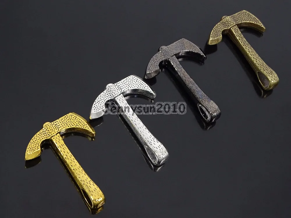 Винтажный антикварный твердый металлический топор Чоппер браслет соединитель