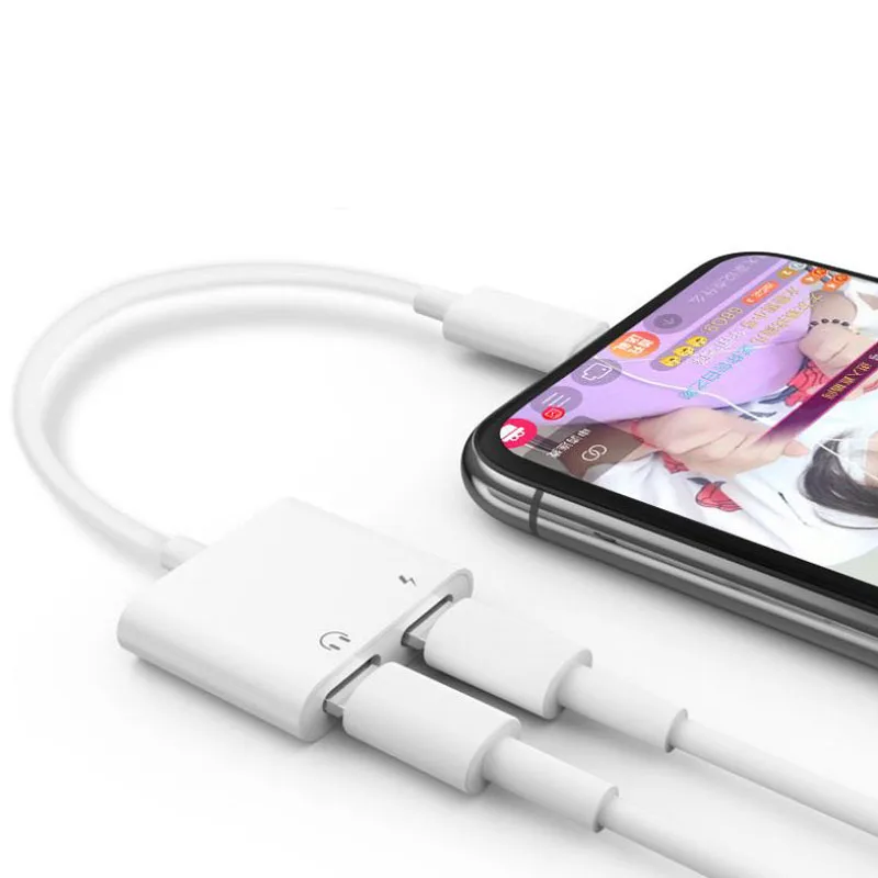 Адаптер для гарнитуры Eighfitech Apple X/8/7 мобильный телефон прямой трансляции аудио