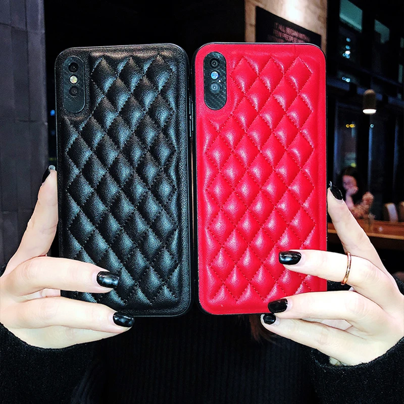 Роскошный Кожаный противоударный чехол для телефона на iPhone X 7 6 S 8 Plus XR XS MAX мягкий