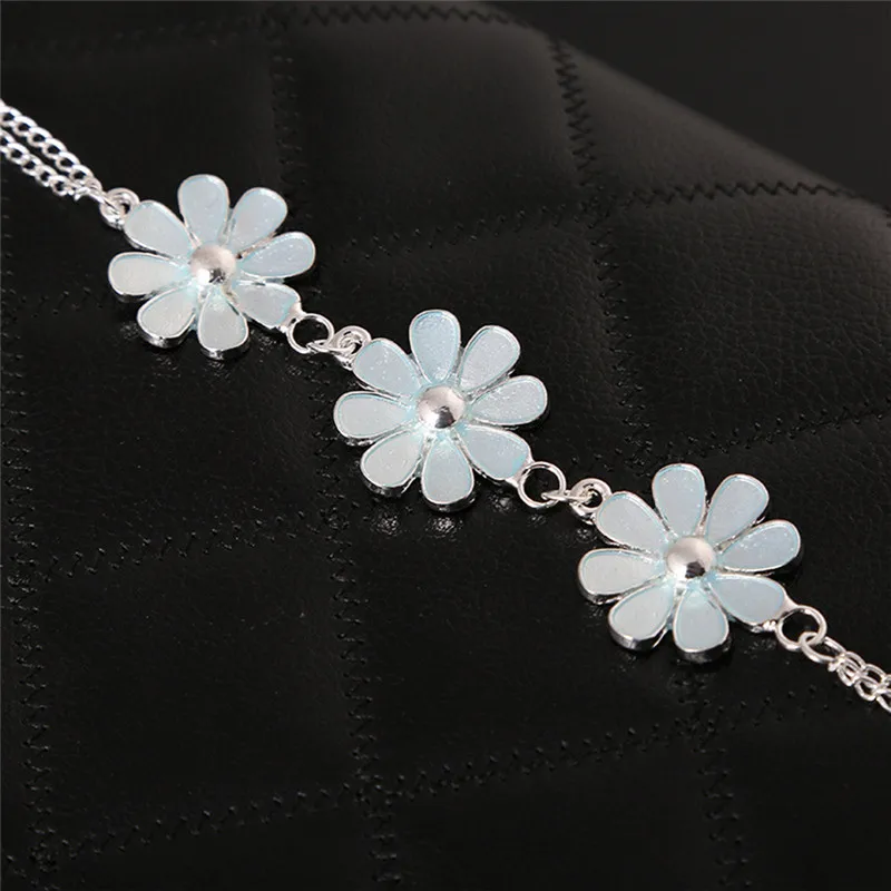 Romad Luminous Heart Star Pendant Anklets For Women Trendy Ankle Bracelets Sandal Sexy Beach Leg Chain Jewelry | Украшения и