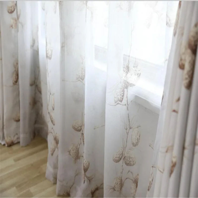 Современные Простые занавески в скандинавском стиле для гостиной на заказ