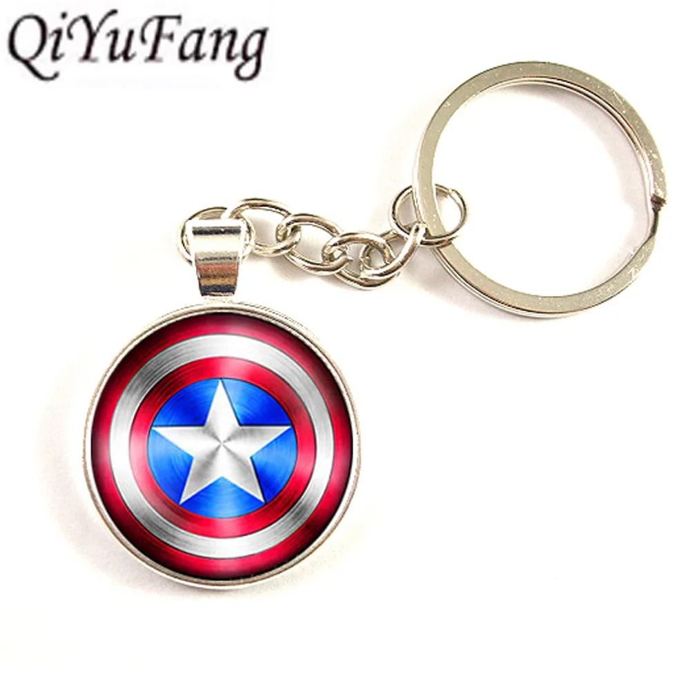 Ожерелье Щит Капитан Америка из фильма США 1 шт. брелок кулон Мстители Age of Ultron