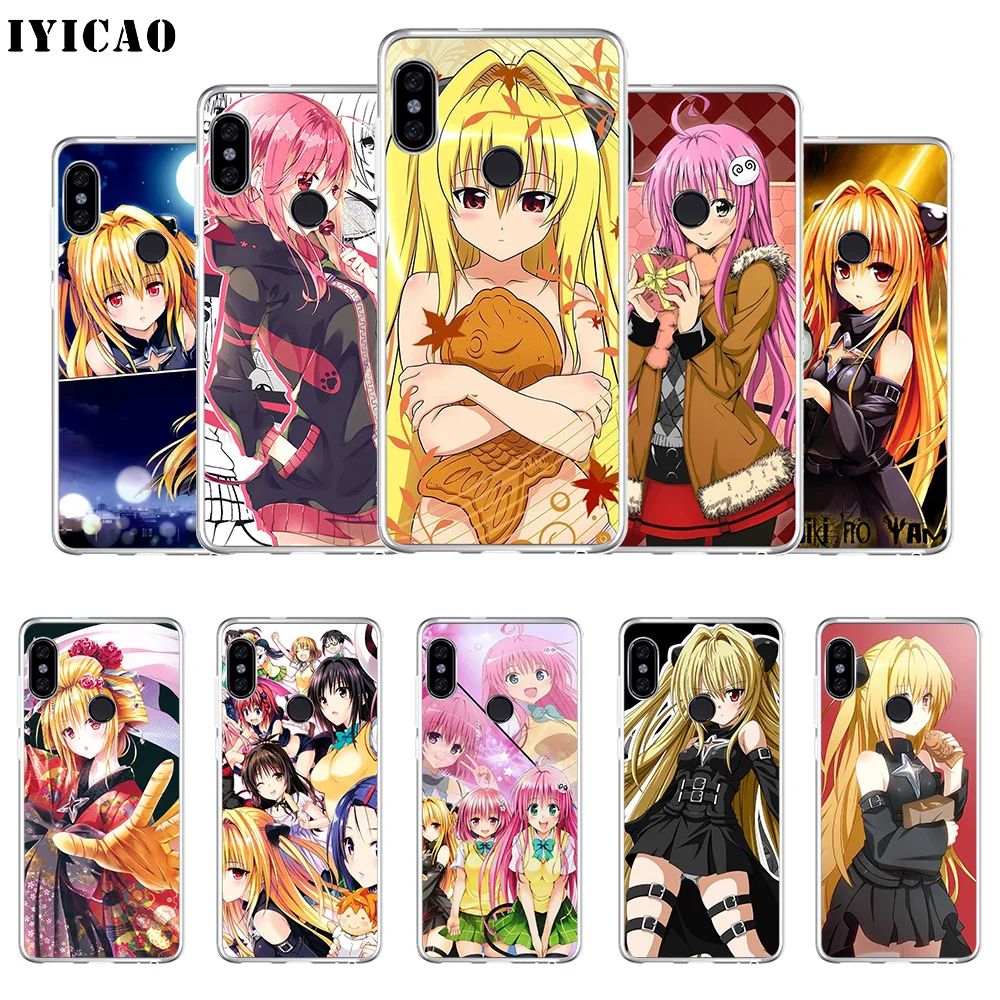 Мягкий силиконовый чехол для телефона IYICAO To Love Ru Darkness Xiaomi Mi 9 8 SE 6 A1 A2 Lite F1 MIX2S