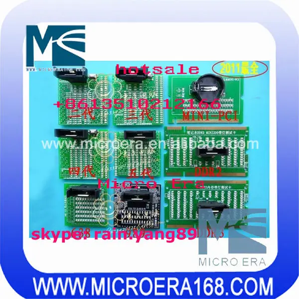 Тестер ЦП и памяти для ноутбука с лампой 9 шт. в комплекте картой тестирования