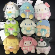 1 шт. плюшевый Кошелек Sanrio KT My melody мягкий Cinnamoroll Собака чучела плюшевые сумки для игрушек кулон брелок