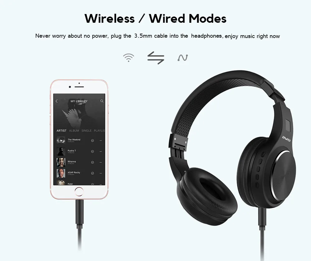 DRXENN AWEI A600BL беспроводные Bluetooth наушники-вкладыши стерео звук шумоподавление с микрофоном Hifi Музыка 10h долгое время игры