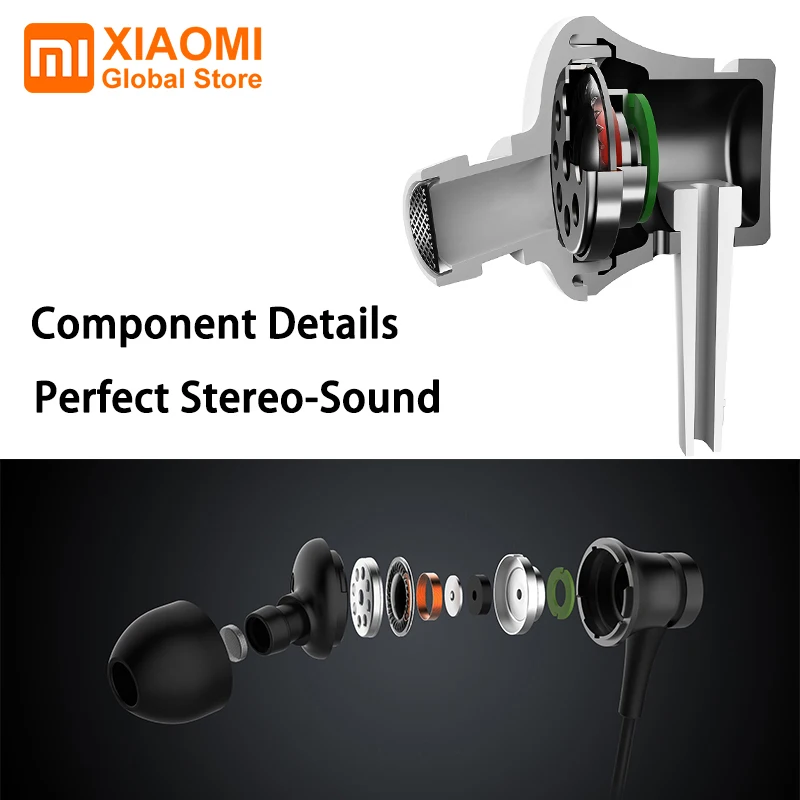 Оригинальные наушники Xiaomi Piston In Ear, новая версия, гарнитура 3,5 мм, наушники с микрофоном для телефона Xiaomi Mi8 Note 7 Pro Mi9 huawei