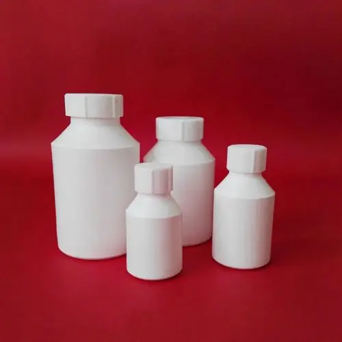 100/150/250 мл Белый PTFE узкий рот реагент бутылки этикетки высокое качество|labware| |
