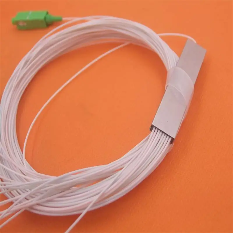 5 шт. 1x8 PLC пассивный волоконно оптический сплиттер 0 9 мм Тип FTTH ПАССИВНЫЙ