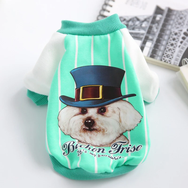 Small Dog Coats &amp Jackets Pet Sweatshirt New Fashion Hoodie Cartoon Animal Printed Spring Summer Puppy Cat Shirt Clothes | Дом и сад