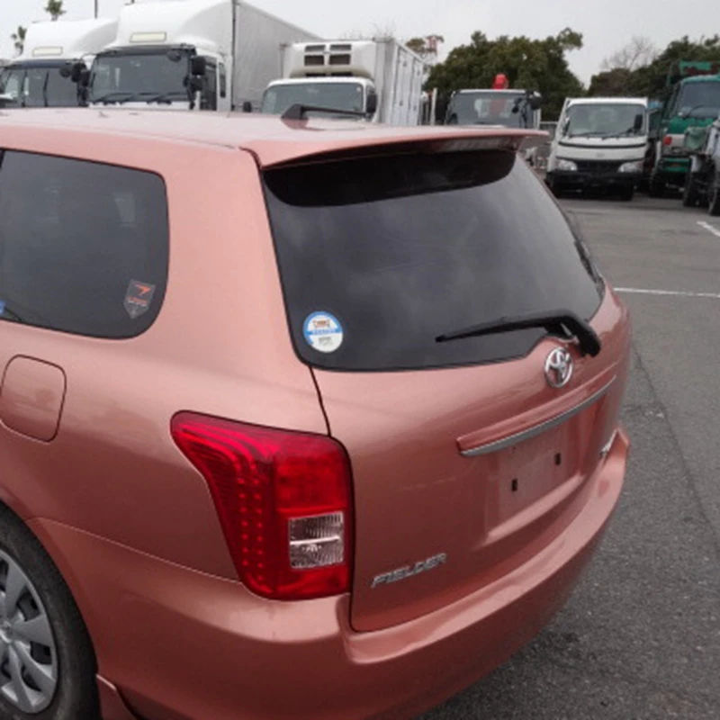 Для Toyota Corolla Fielder спойлер 2010- fielder спойлер с высоким качеством ABS Материал unpaint цвет задний спойлер
