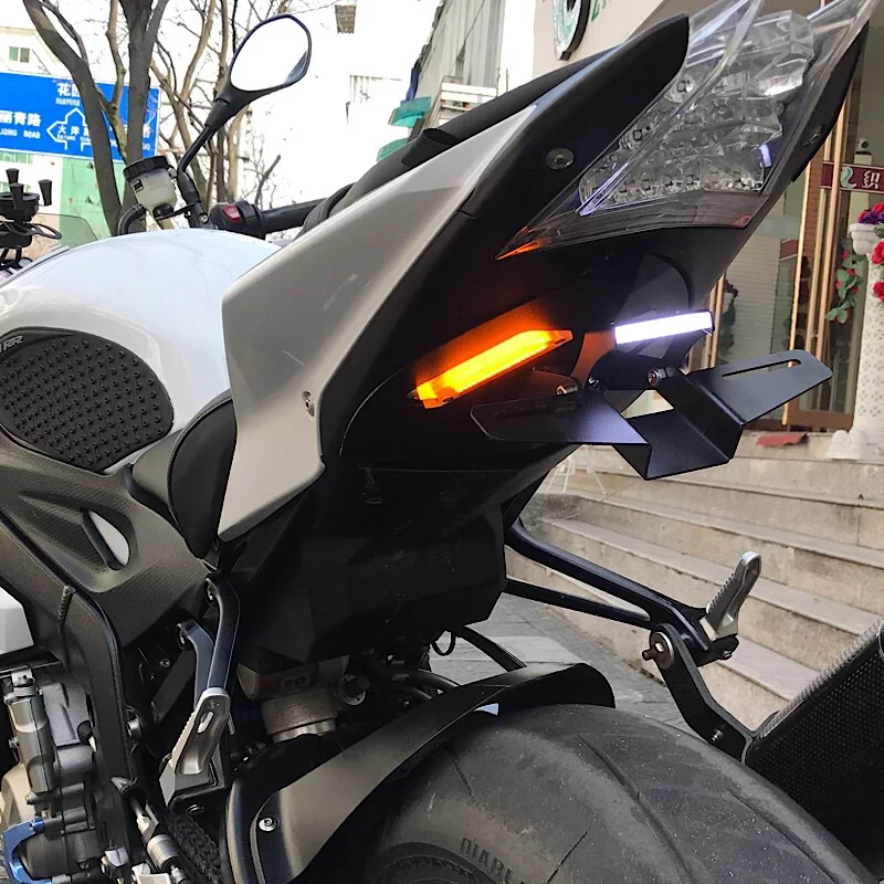 ХВОСТ Tidy лицензии кронштейн для BMW S1000RR S1000R 2009 to2017 Fender светодиодный свет мотоцикл