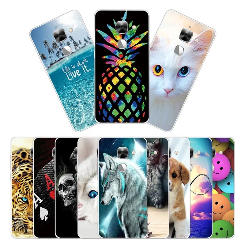 Case For LeEco Le 2 Max Pro Silicone Mobile Color Phone Cases Protector ZTE Axon 7 Mini A2017 Blade V7 Lite Luxury TPU Bag |