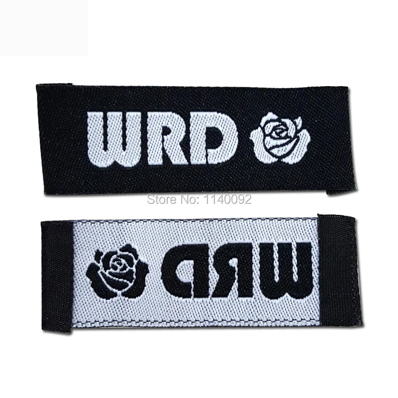 Бесплатная доставка на заказ тканые этикетки для одежды/этикетки воротника