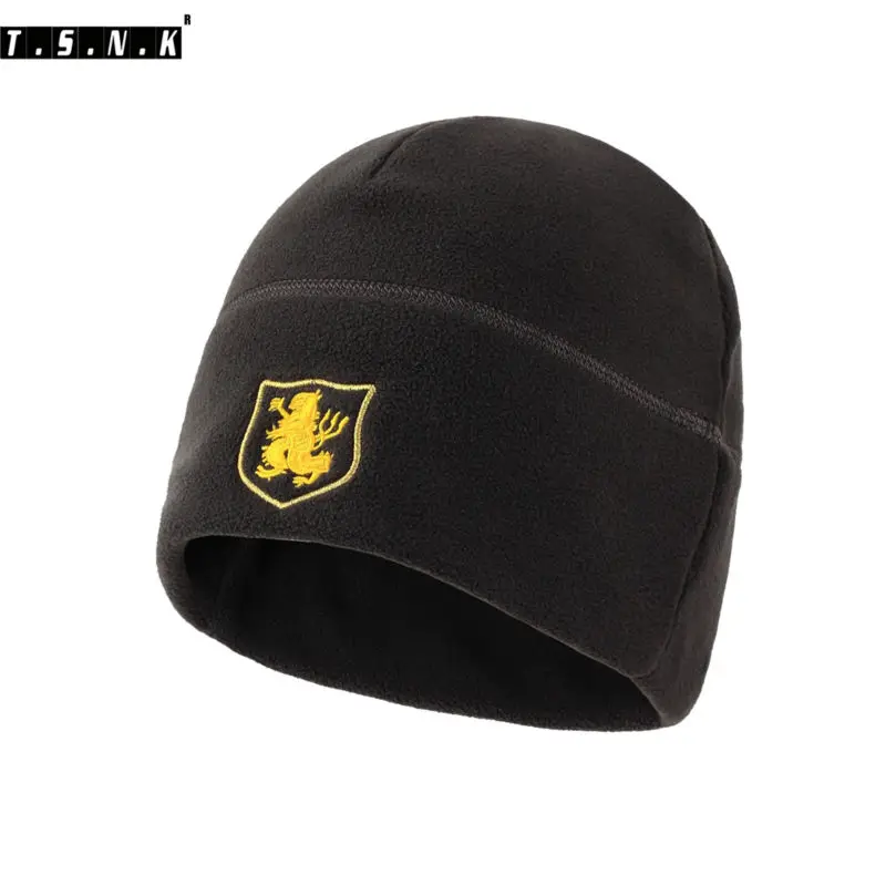 TSNK EDC новая уличная флисовая шапка Skullie зимняя утолщенная теплая шапочка охотничья Лыжная тактическая шапка