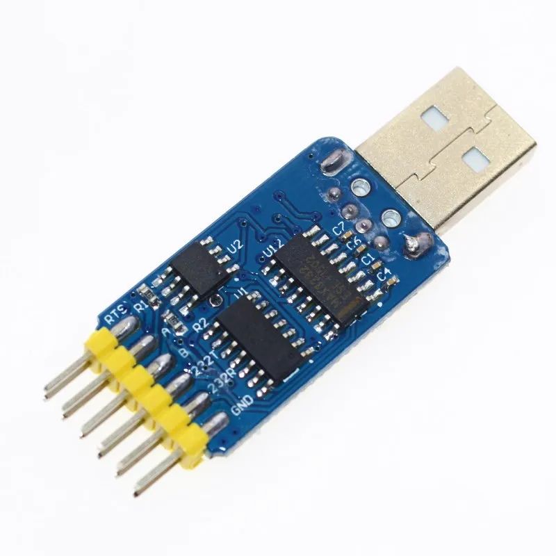 Многофункциональный серийный модуль 6 в 1 CP2102 USB для TTL 485 232 Huzhuan 3 В/5 В | Электронные