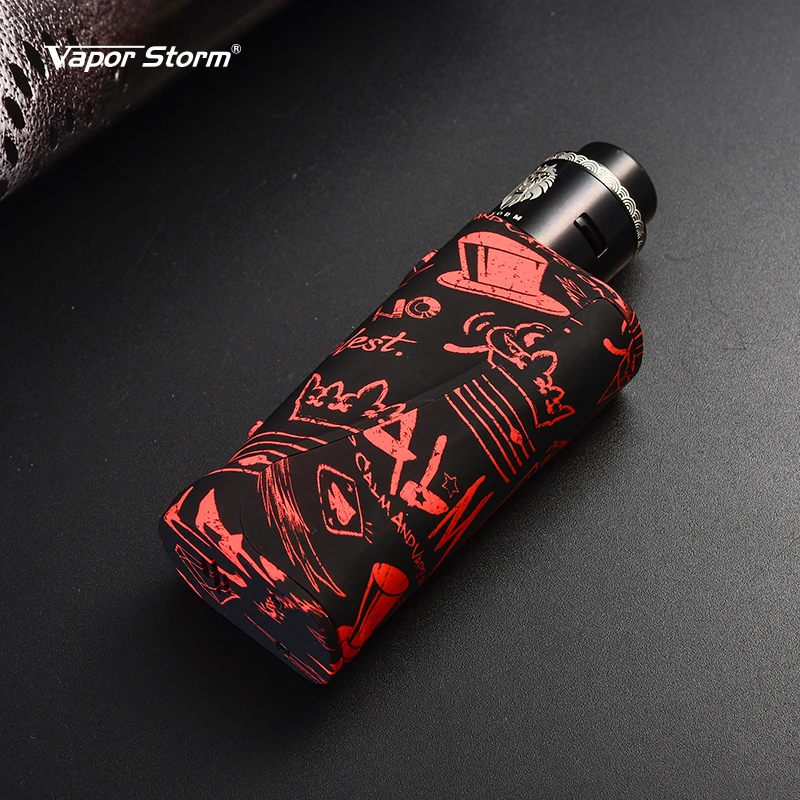 100% Оригинальный Vapor Storm ECO Pro 80 Вт набор Vape Starter kit с 2 мл/6 мл 510 резьбой Lion RDA бокс-мод