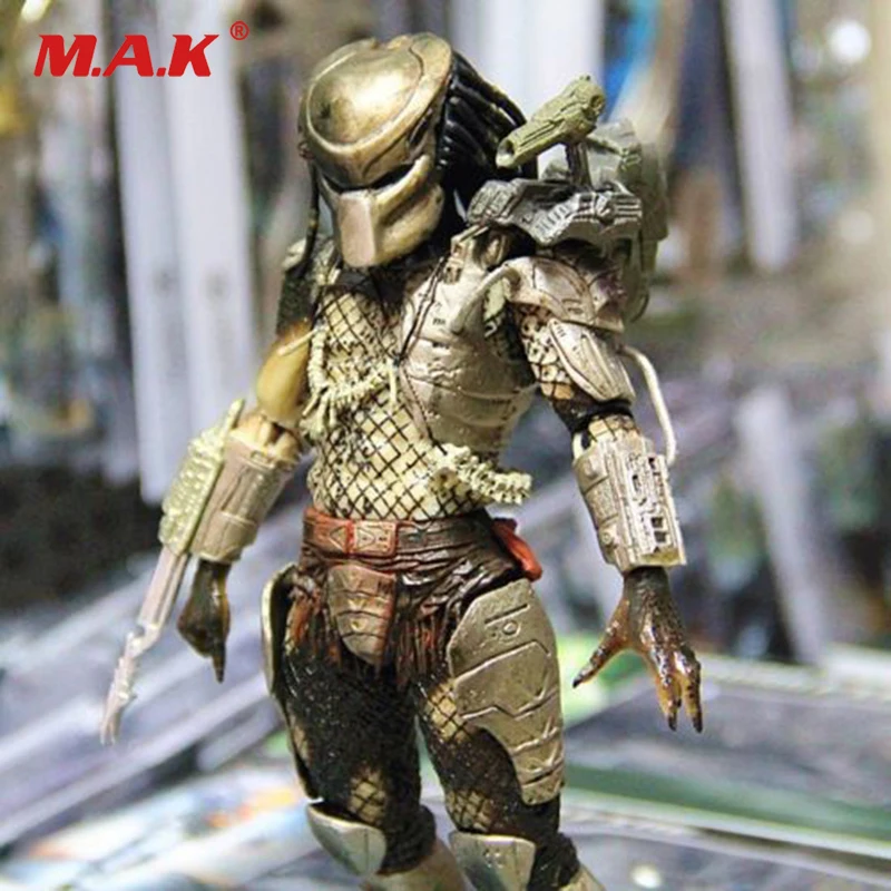 

NECA Alien Vs. Predator 25th Anniversary P1 PVC Jungle Hunter Action Figure Model 7" Male Anime Figure Model Toys for Collectoin