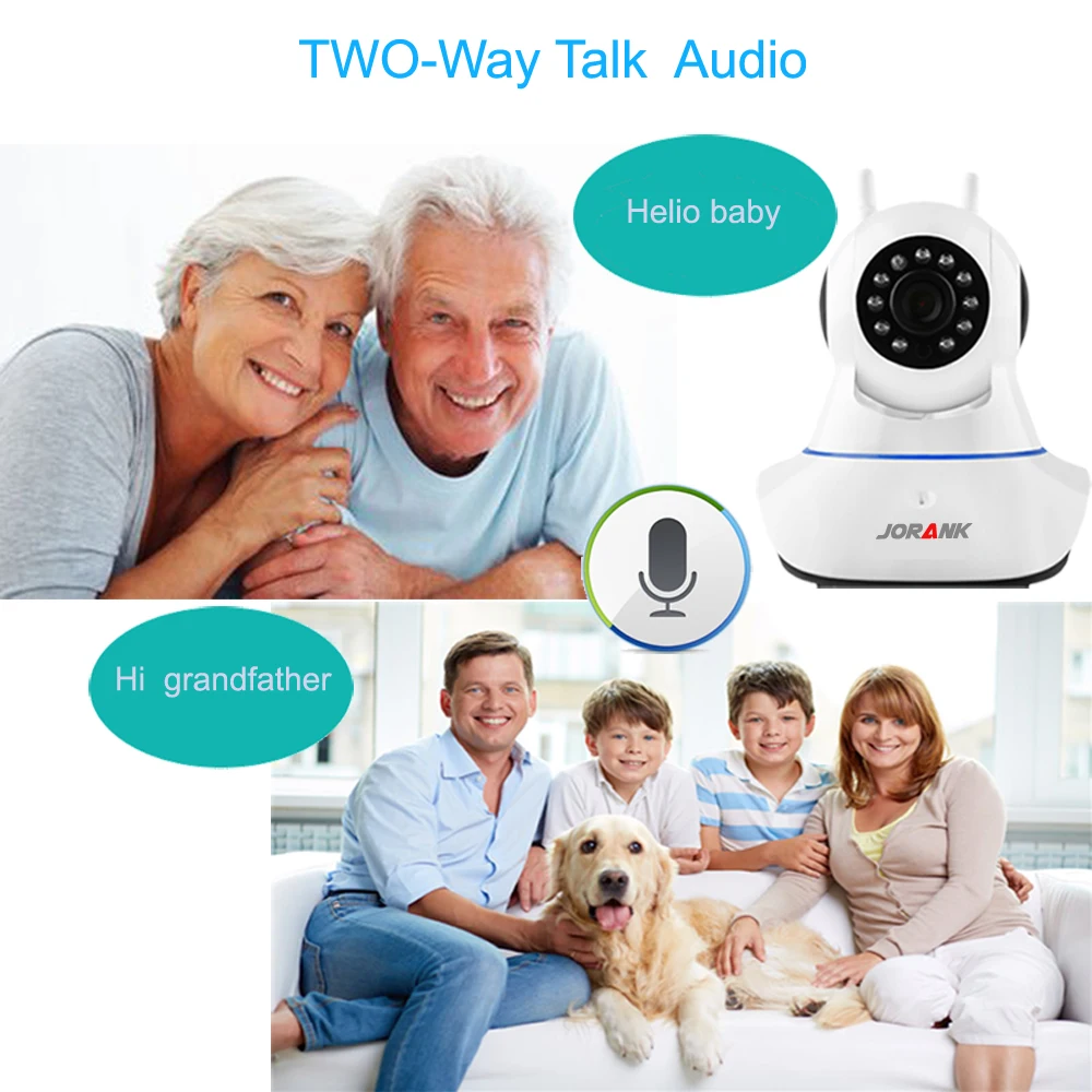 Беспроводная IP-камера видеонаблюдения JORANK 720P 1080P HD Wi-Fi | Безопасность и защита