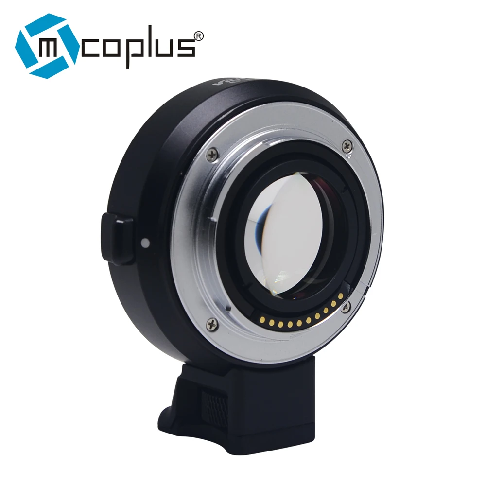 Mcoplus автофокусом редуктор Скорость Booster Переходники объективов для Canon EOS EF