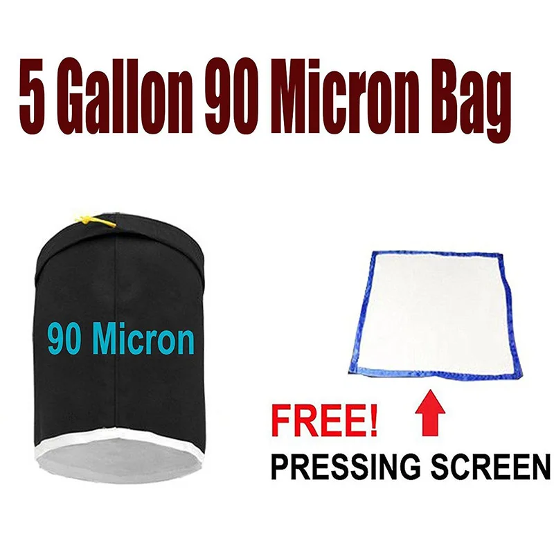 Essense травяной экстрактор набор 5 галлонов Пузырьковые мешки фильтр холст с