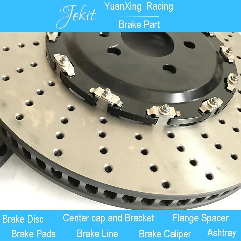 

Jekit car accessories 390*36mm big rotors brake disc with a center floating for Mercedes Benz GL x166 front brake calipers