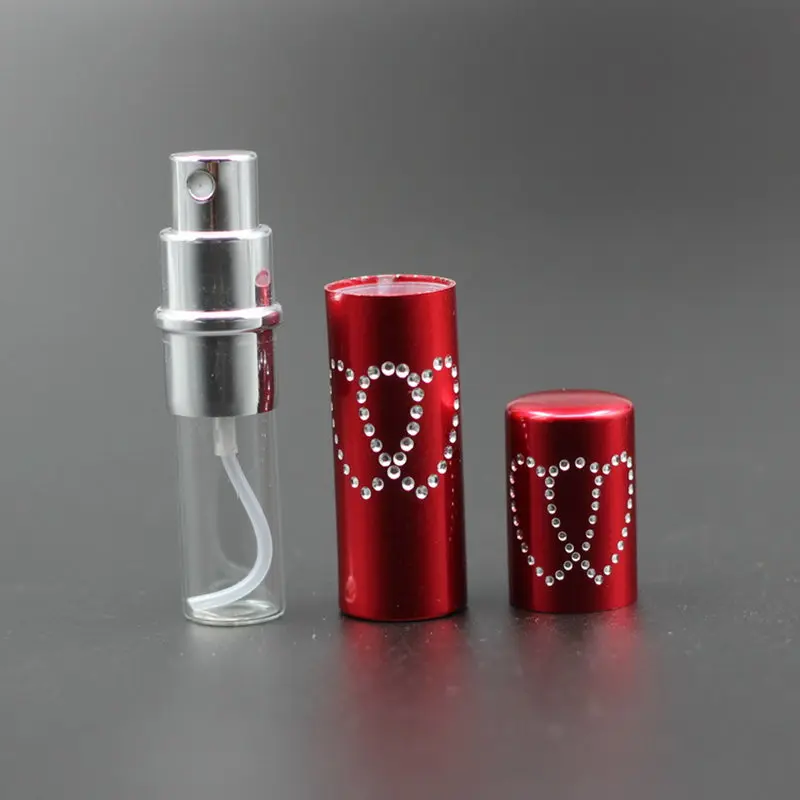 15 шт./лот 5 мл пустой распылитель Parfum стеклянная бутылка для аромата насос с