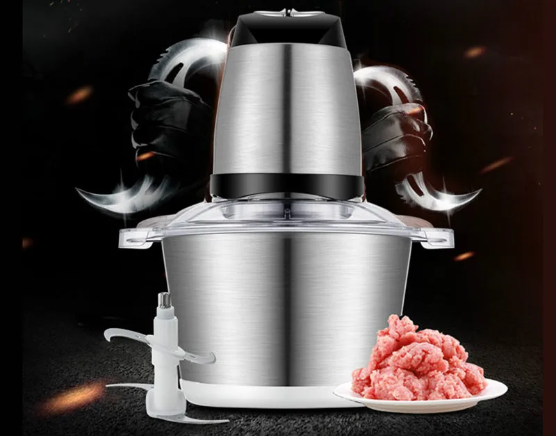 

Meat Grinders home electric grinder stainless steel blender small minced garlic with