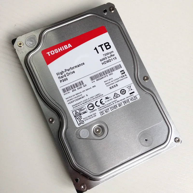 TOSHIBA высокопроизводительный 1 ТБ жесткий диск 1000 Гб HDD 3 5 &quotнастольный компьютер