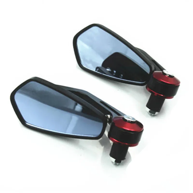 

Universal Motorcycle 7/8" 22mm Handle Bar End Rear View Mirrors For Honda Yamaha Suzuki Kawasaki Scooter Offroad