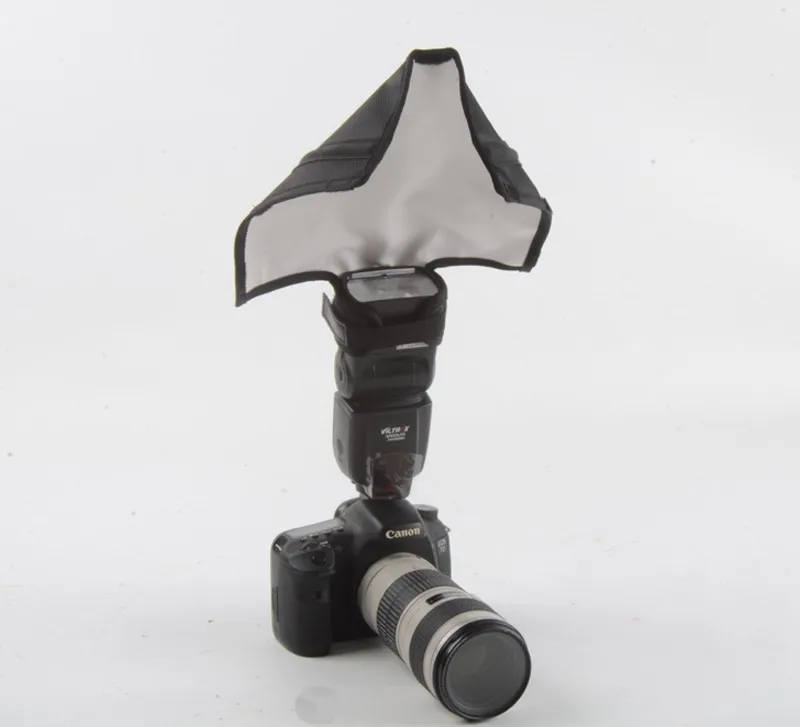 Flash Diffuser Universal Foldable Reflector Snoot Softbox for Canon Nikon Sony Yongnuo Pentax | Электроника