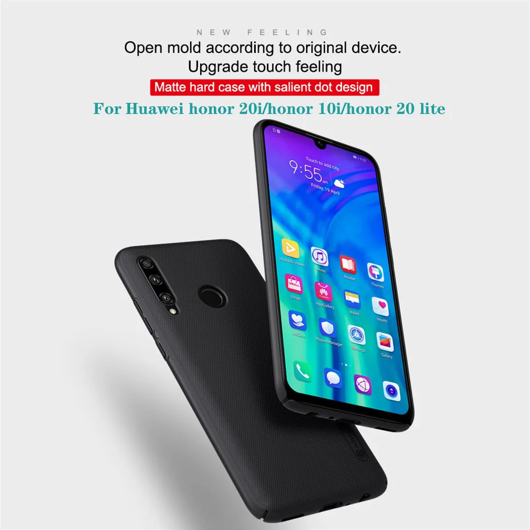 Чехол для huawei Honor 10i 20i, чехол Nillkin, чехол для телефона, Супер Матовый щит, Жесткий ПК, задняя крышка, защитный чехол для huawei Honor 20 Lite