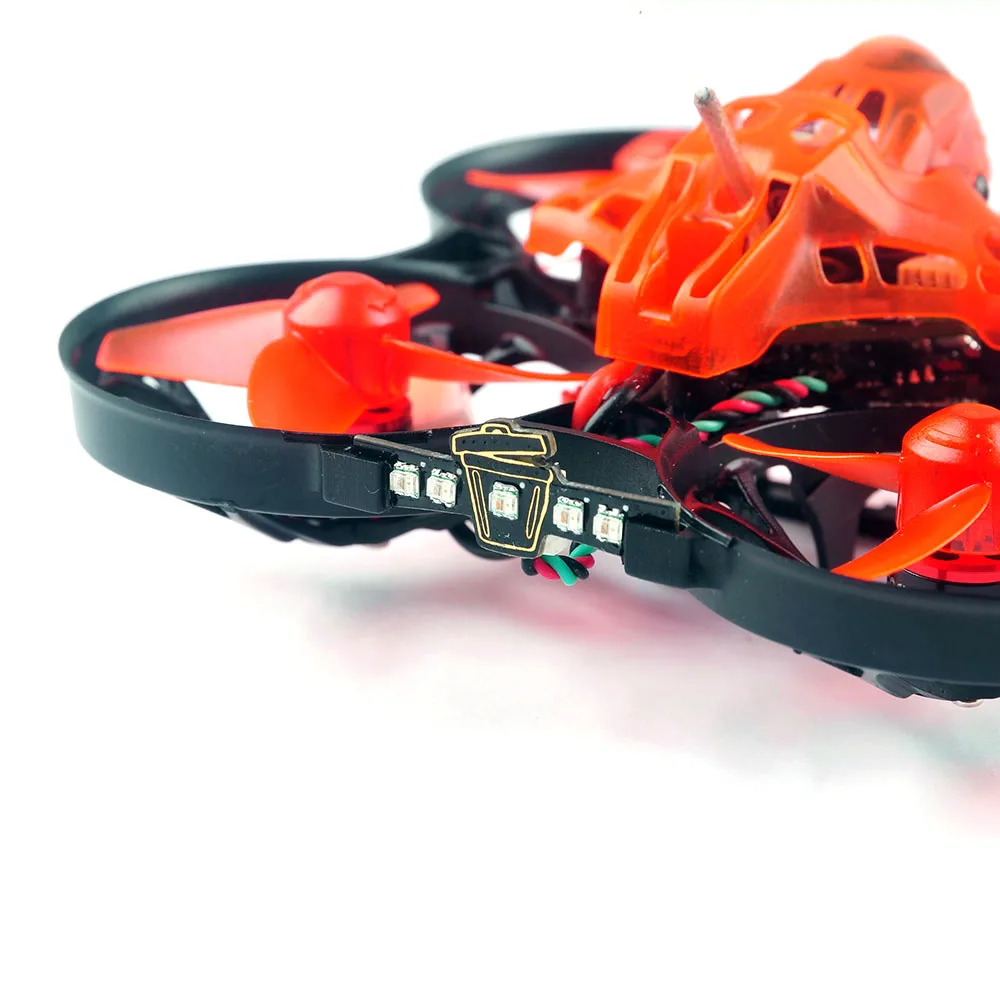 Eachine мусорная корзина 75 мм Crazybee F4 PRO OSD 2S Whoop небольшой гоночный Дрон с видом от первого лица Caddx Eos2 Регулируемый Камера 25/200 мВт VTX