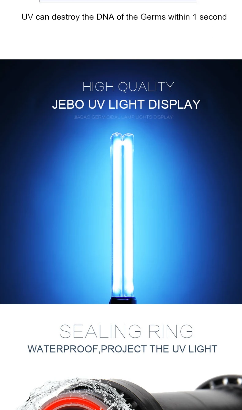 JEBO 220~ 240V 5W~ 36W УФ стерилизатор лампа свет очиститель воды для аквариума Пруд аквариум Ультрафиолетовый фильтр осветитель