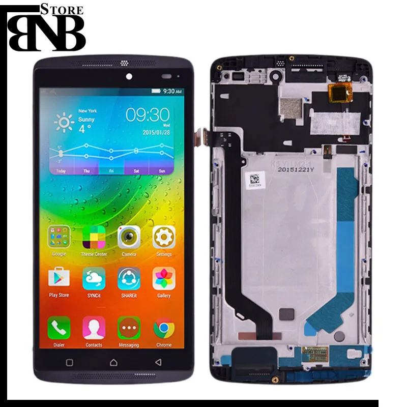 Для Lenovo K4 note A7010 ЖК дисплей Vibe Note экран сенсорный панель дигитайзер в сборе с