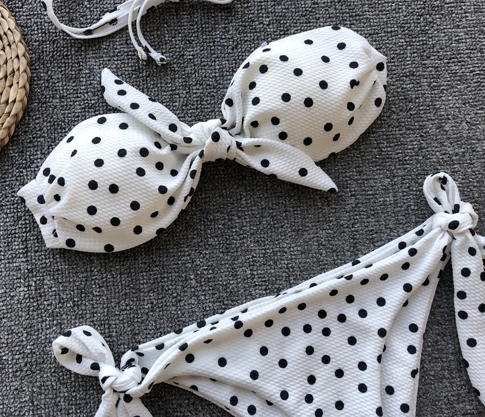 Bikinx Бразильский бикини 2019 V нижние стринги женский купальный костюм микро