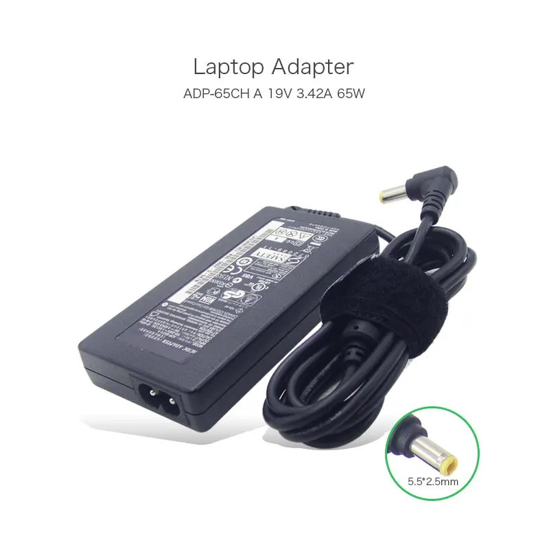 Hot selling 65W 19V 3.42A 5.5*2.5mm Slim Laptop AC Adapter for Lenovo IdeaPad G530 G430 G230 ADP-65CHA PA-1650-52LC ADP-65YB B | Компьютеры