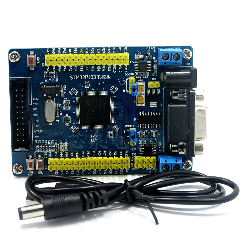 Обучающая плата для разработки промышленного контроля STM32F103VET6 система связи CAN