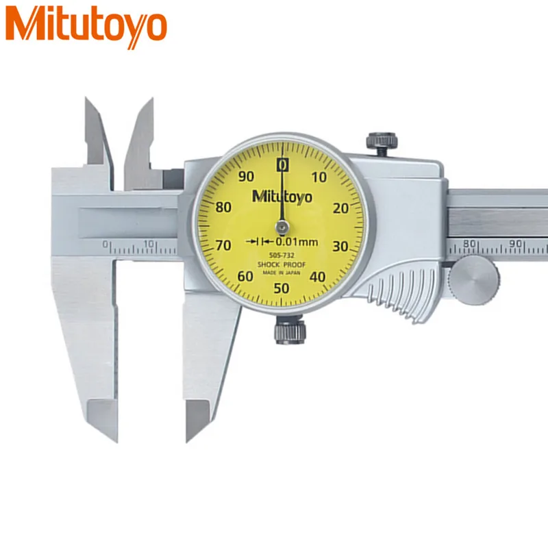 Оригинальный штангенциркуль Mitutoyo калибр 0 150 мм/0 01 505 732 из нержавеющей стали