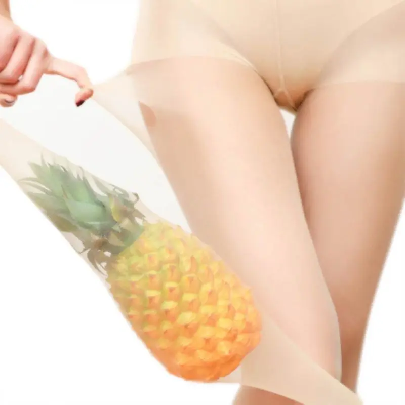 KLV, женские колготки размера плюс, очень большие, ананас, тянущиеся колготки, компрессионные, бесшовные, ультра тонкие, любой крой, чулки