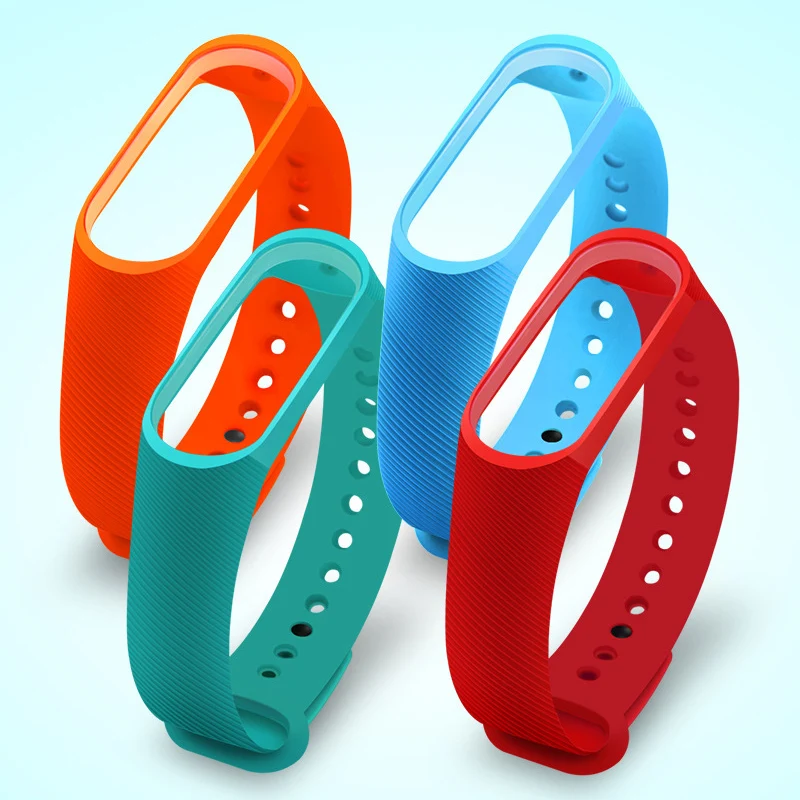 Для mi band 3 ремешок mi band 3 Аксессуары сменный силиконовый браслет для Xiaomi mi 3 умные браслеты