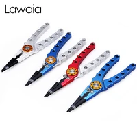 lawaia fishing pliers multi function road sub clamp aluminum alloy rust proof fish pliers tungsten steel lead fishing supplies