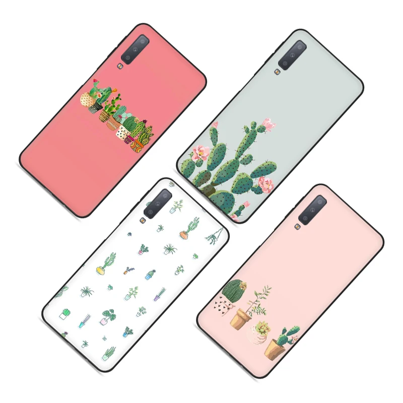 Силиконовый чехол для Samsung A3 A5 A6 Plus A7 A8 A9 A10s 20s 30s 40s 50s 70 J6|Бамперы| |