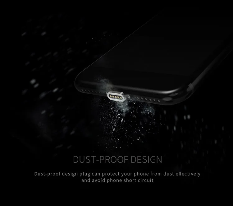 WSKEN X Кабель Lite 2.1A зарядное устройство для iPhone type-C Micro USB Магнитный зарядный кабель