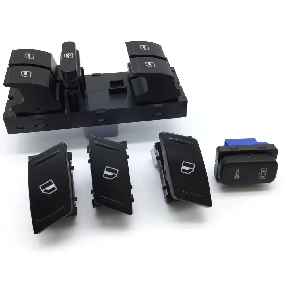 Кнопка управления окном и дверью для SKODA Octavia MK2 Yeti 03 14 1Z0962125A 1Z0959858B 1Z0959856 1Z0959855|window