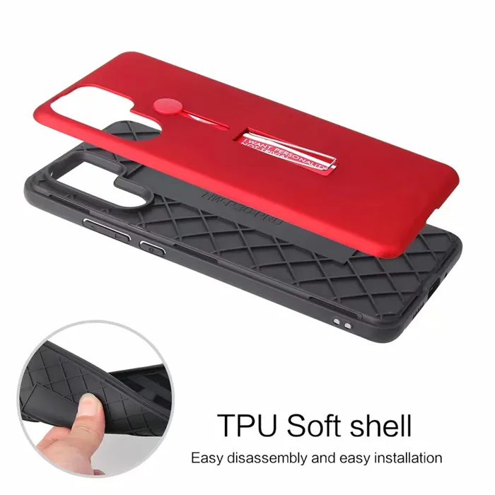 

For Huawei P30 Pro Case Armor Shockproof Hide Stand Holder Case for Huawei P30Pro P30 Finger Loop Strap Back Cover