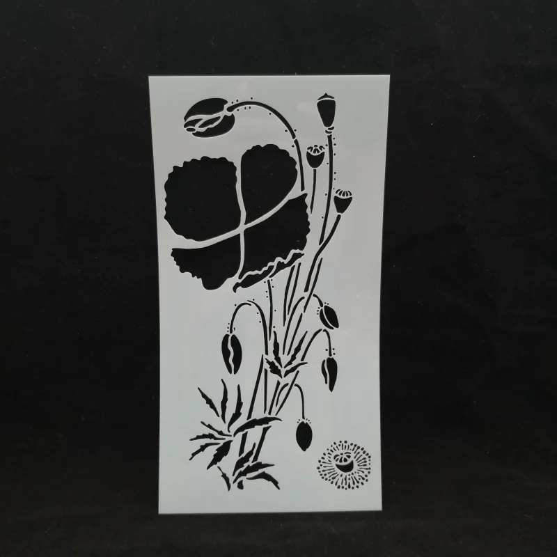 

Lotus flower pvc Layering Stencils for Diy scrapbook coloring,painting stencil,home decor diy etc. Product image