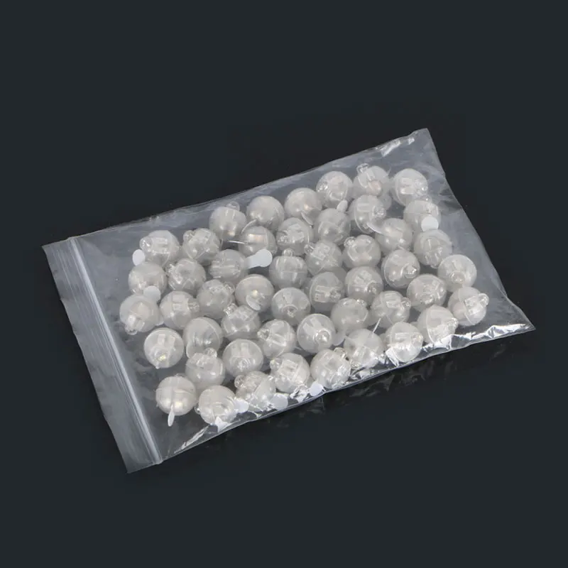 

50pcs/lot Round LED RGB Flash Lamps Balloon Lights for Paper Lantern Ballon Light Casamento baby shower Wedding Decoration props