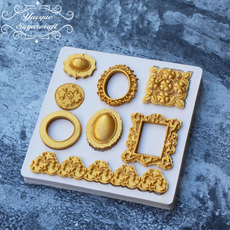 Yueyue Sugarcraft силиконовая форма помадка форма для украшения торта инструменты форма для шоколадной мастики